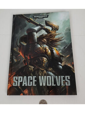 Warhammer 40k Codex Space Wolves Hardcover Games Workshop 2014